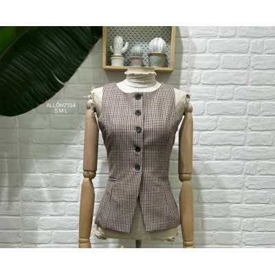 CHALECO CUADROS ENGLAND