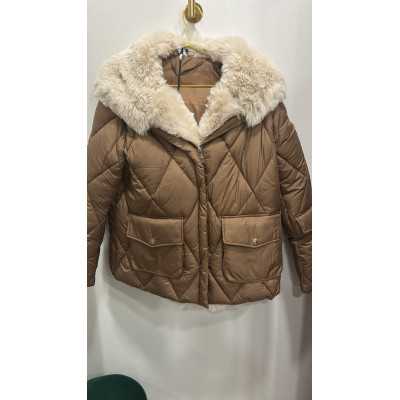 ABRIGO ACOLCHADO MARRÓN 8301