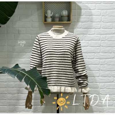 JERSEY VOLANTE TAUPE