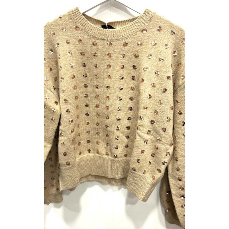 JERSEY BEIGE BRILLO