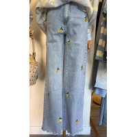 PANTALON VAQUERO LIMONES
