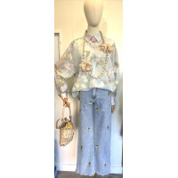 PANTALON VAQUERO LIMONES