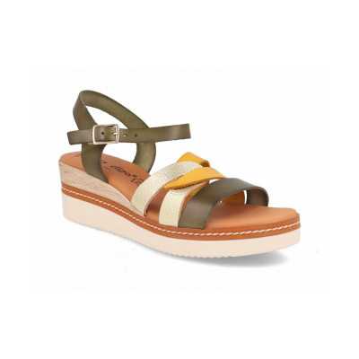 SANDALIA MUJER KAKI 586