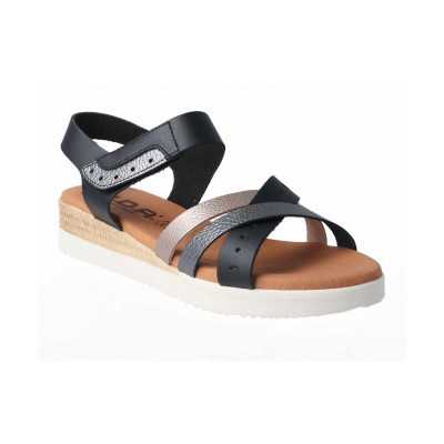 SANDALIA PIEL NEGRA 4238