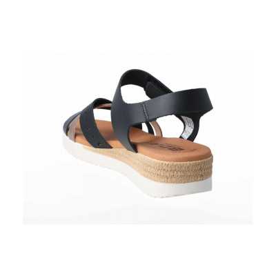 SANDALIA PIEL NEGRA 4238