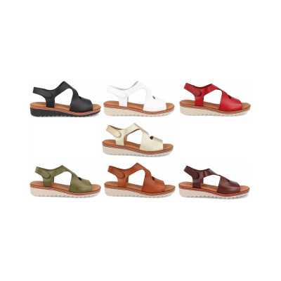 SANDALIA PIEL BLANCO 866